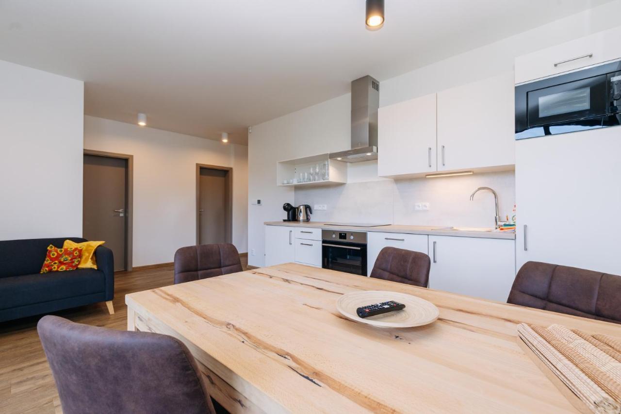 Apartment Enzian Loucná pod Klínovcem Exterior foto